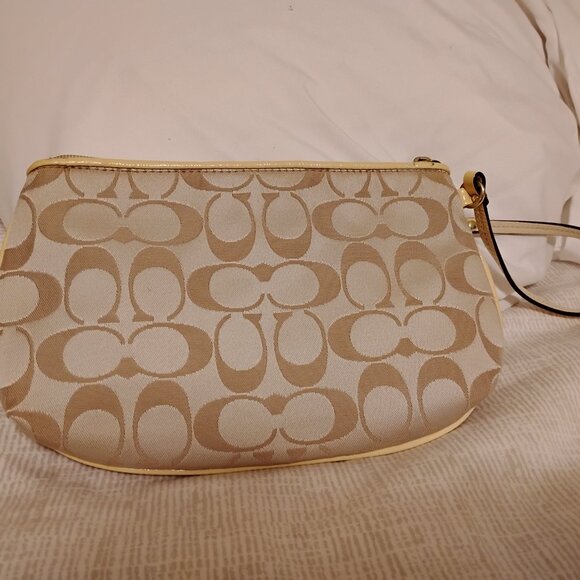Coach Signature Ashley Leather Wristlet - Picture 3 of 10